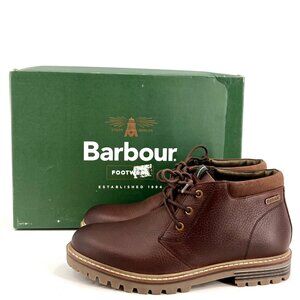 Barbour Mens Boulder Chukka Boots Mocha Brown, 6